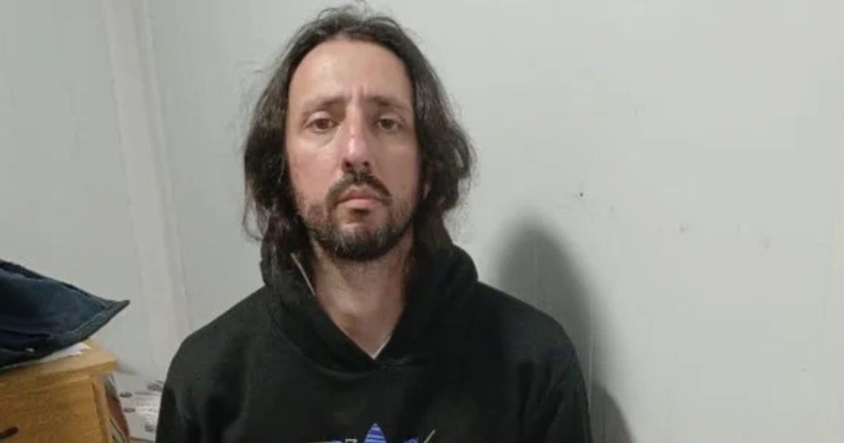 El detenido Pablo Laurta (Foto- Policía Entre Ríos)