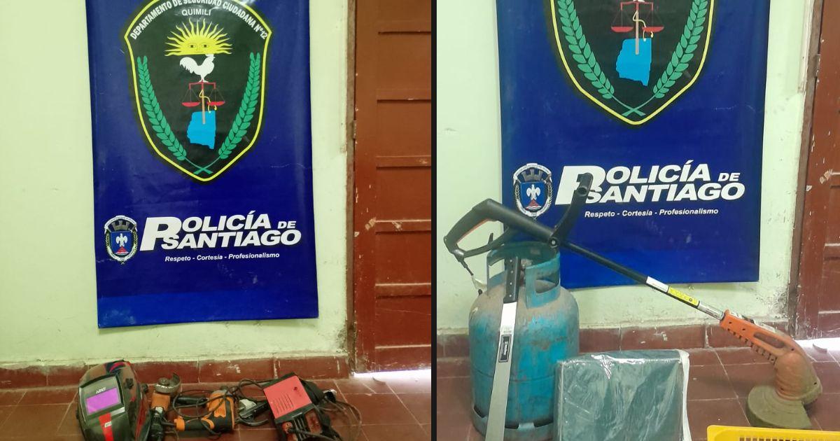 Secuestraron herramientas vinculadas a la causa