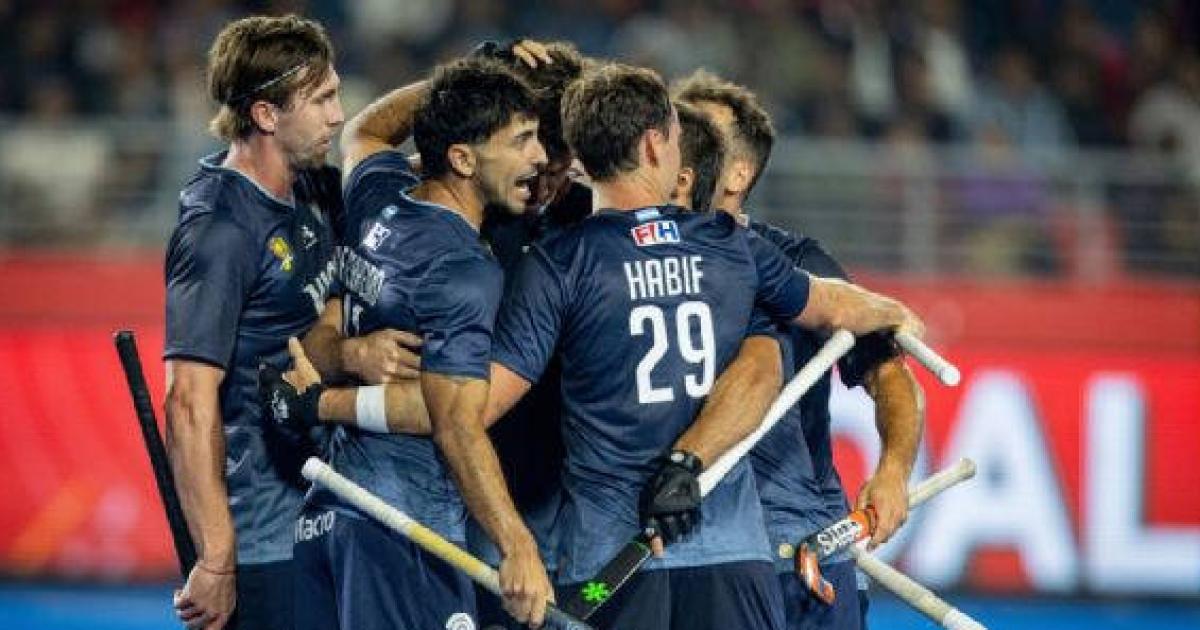 Los Leones golearon a India por la Pro League