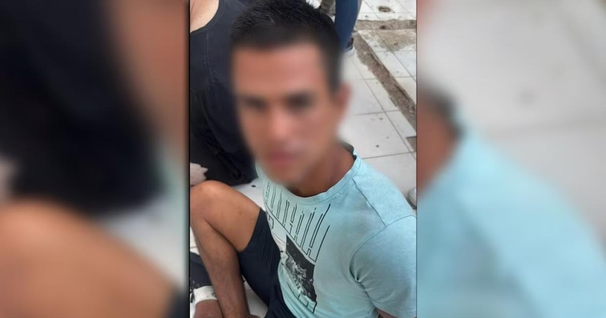 Tom�s Agustín S�nchez detenido (Foto-Infobae)