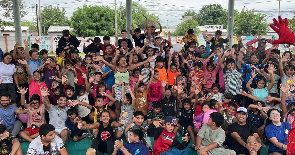 Hogar de Cristo San Vicente- maacutes de 300 nintildeos participaron durante enero y febrero