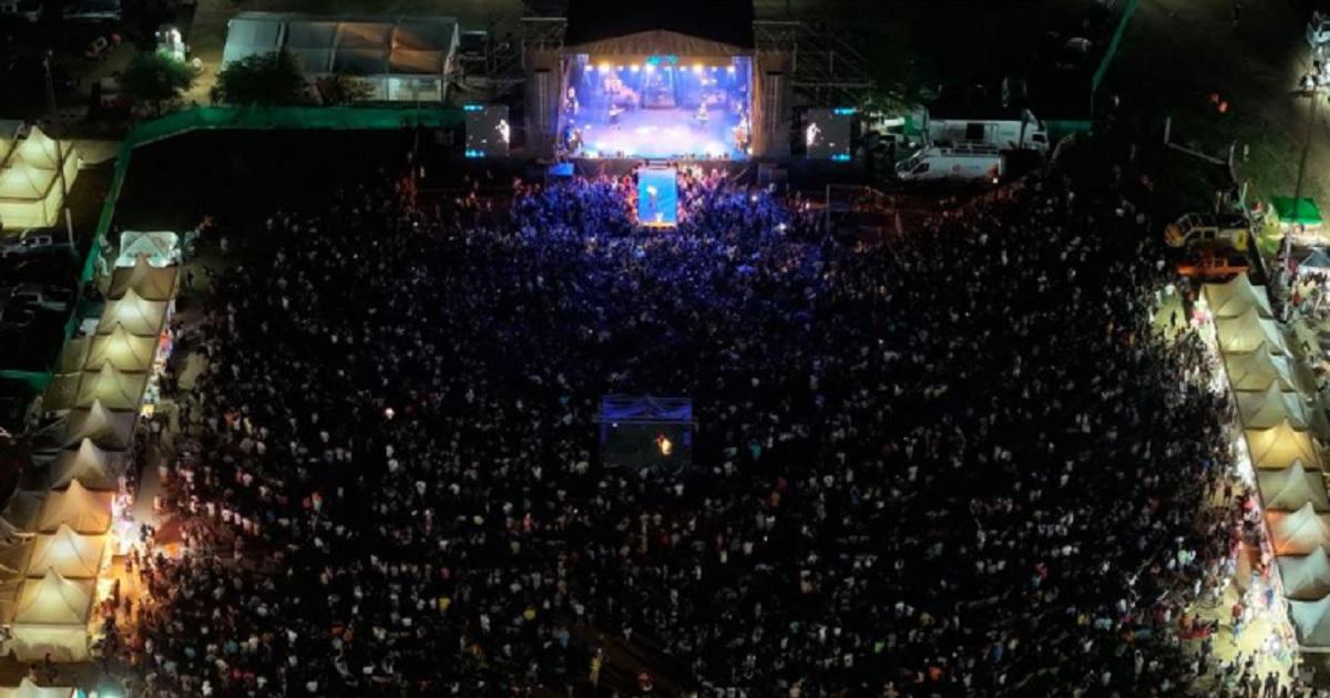 La celebración se desarrolla en el Campo de Deportes del Club Atlético Sumampa  - Foto Captura