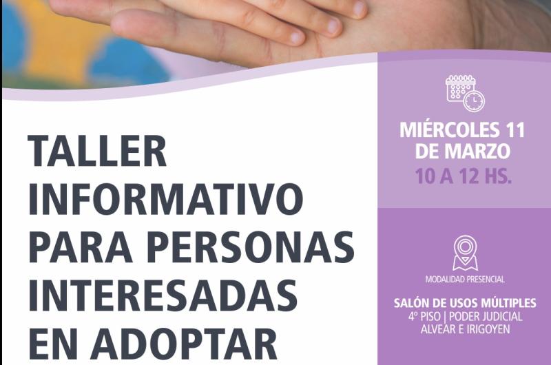 Invitan a talleres informativos y d reflexioacuten Hablemos de Adopcioacuten