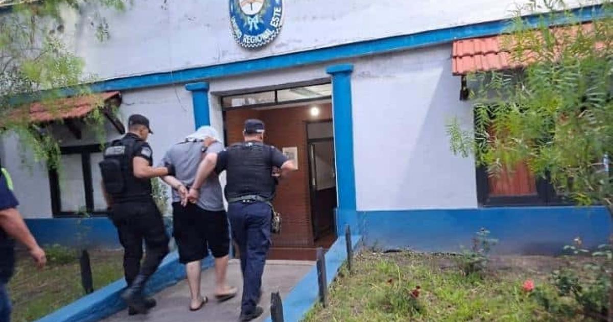 Proacutefugo por el robo de 90 M fue preso en un baile de carna