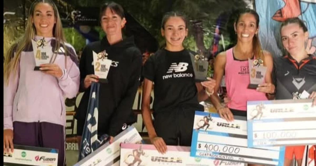  La santiagueña se impuso en los 10 kilómetros de la tradicional competencia Centenario en Neuquén