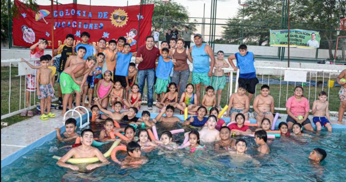 Gran inicio de la Colonia de Vacaciones de Clodomira