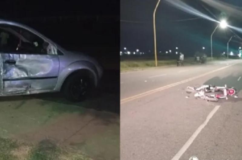 Muere un motociclista tras violento choque- Foto- Ancasti