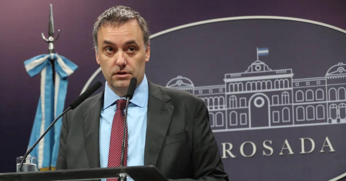 Adorni cuestionó la actitud de los gremios (Foto- Agencia Noticias Argentinas)