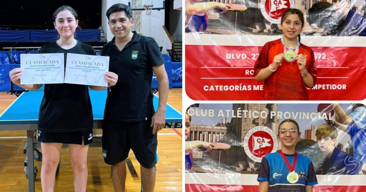 El Tenis de Mesa de Santiago en lo maacutes alto de Argentina