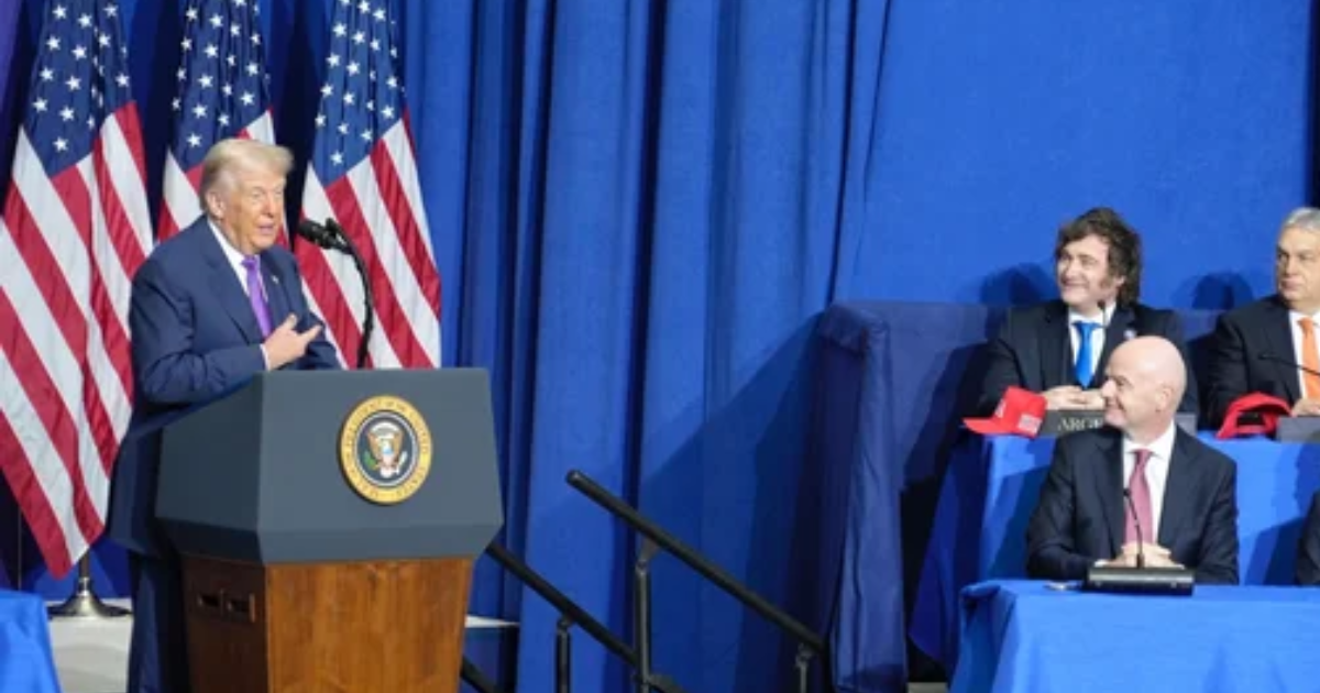 Milei en el Consejo de la Paz de Trump (Foto- OficialNA)