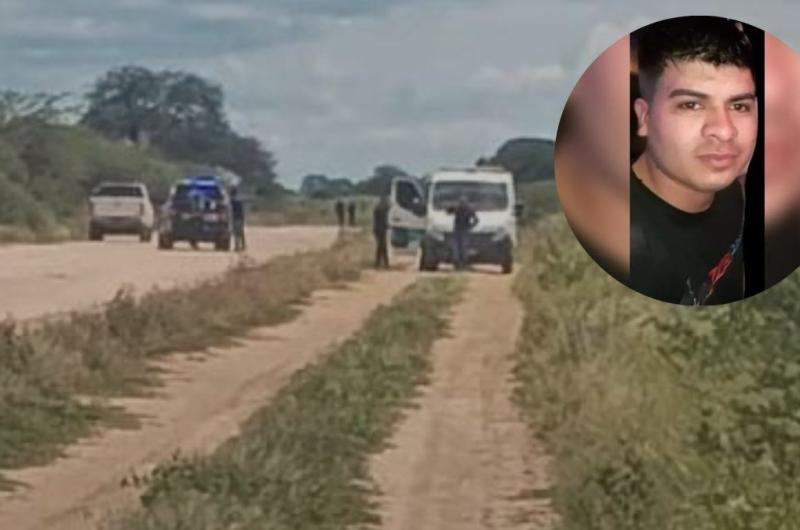 Hubo un amplio despliegue en la zona de Las Tinajas donde ocurrió el femicidio