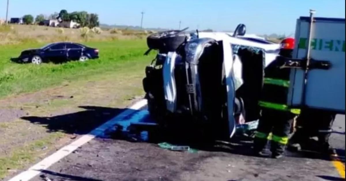 Tragedia vial- una mujer santiaguentildea murioacute en un choque sobre ruta 65