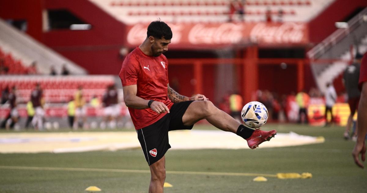 GOLEADOR El delantero Gabriel Ávalos es una de las armas que tiene Independiente para lastimar en el ataque