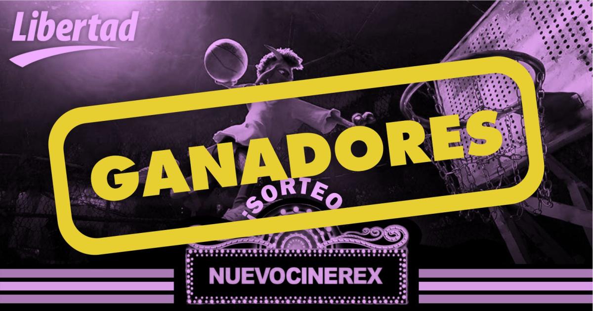 Estos son los ganadores de las entradas para Cine Rex