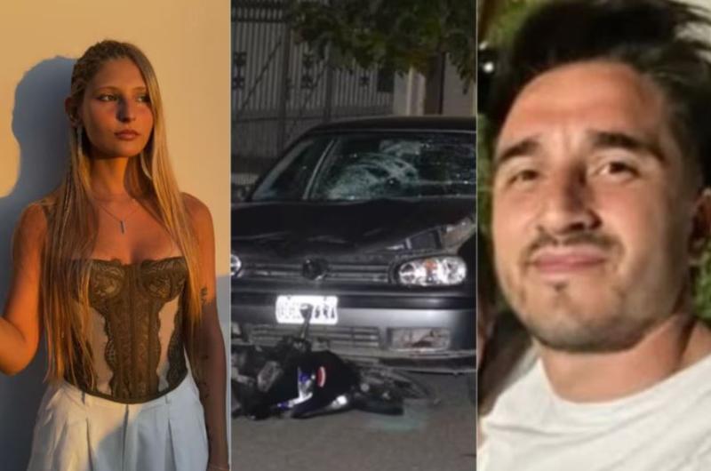 Camila Zabala de 20 años chocó y terminó con la Cristian Martín Alanís - Foto- Todo Noticias
