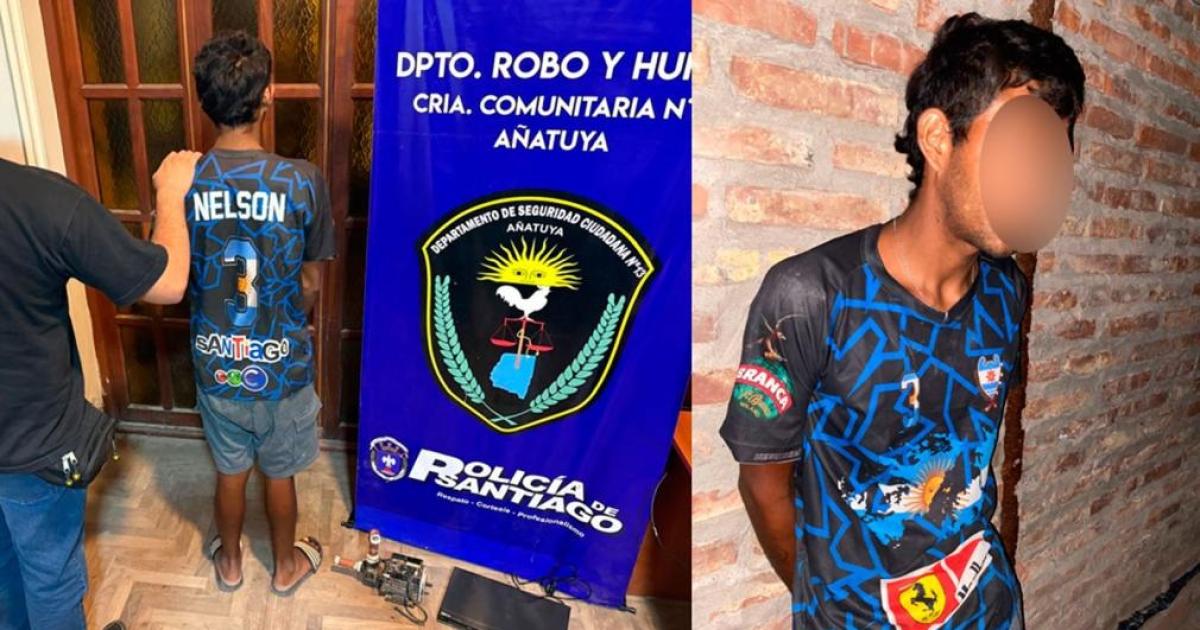 Morsa intentoacute vender objetos en la viacutea puacuteblica y terminoacute preso