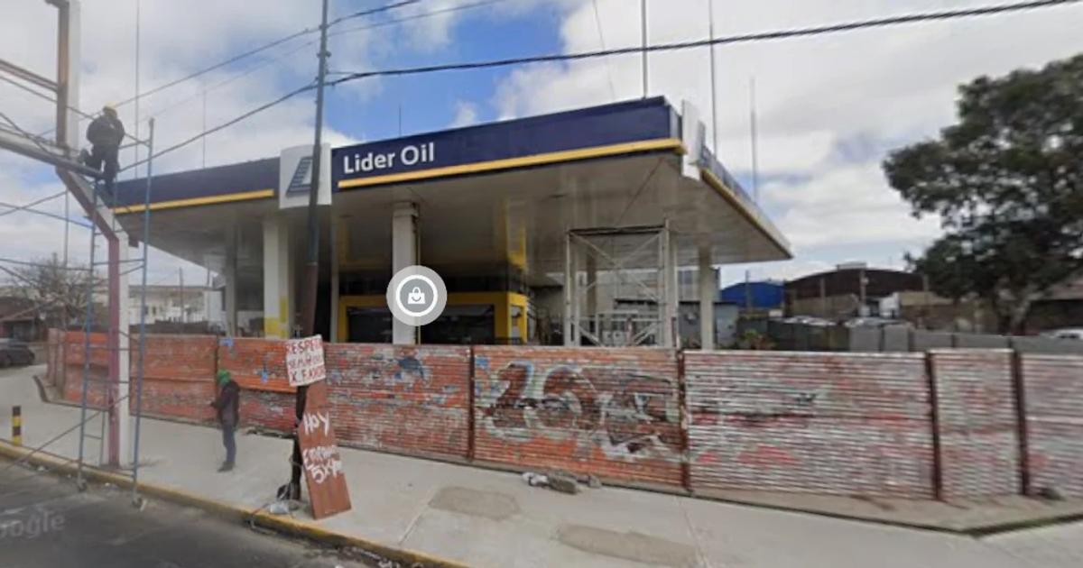 Estación de servicio donde sucedió la pelea fatal