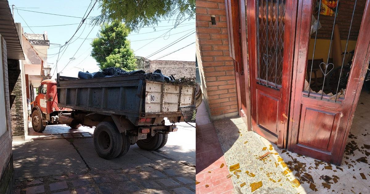 El hecho ocurrió en un domicilio ubicado sobre calle Rivadavia al 546 entre Ameghino y Absalón Rojas