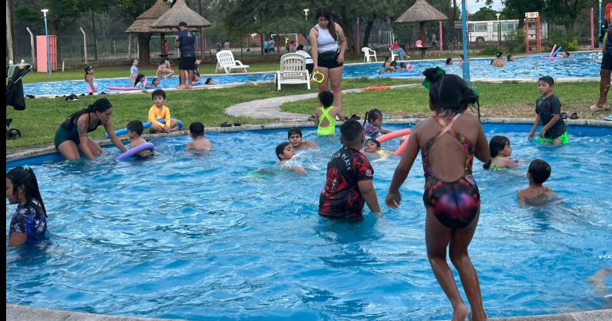 Cerroacute la exitosa Colonia de Vacaciones del parque Florencia Genesir