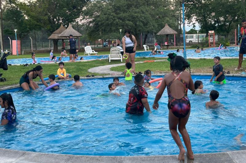 Cerroacute la exitosa Colonia de Vacaciones del parque Florencia Genesir