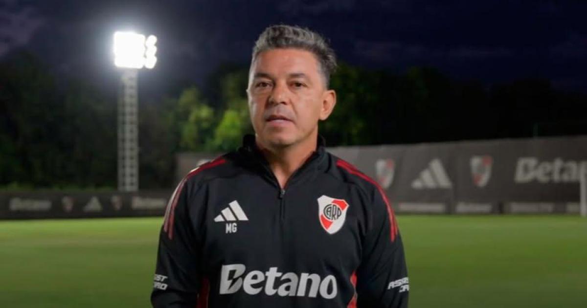 Gallardo anuncioacute que se va de River y dirige su uacuteltimo partido ante Banfield