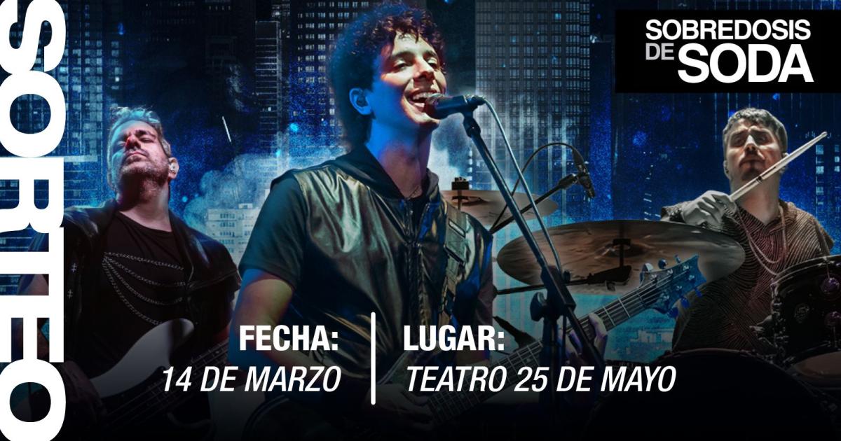 iexclEL LIBERAL te regala entradas para Sobredosis de Soda
