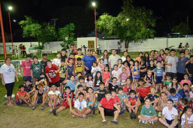 En Clodomira maacutes de 500 nintildeos asistieron a la Colonia de Vacaciones