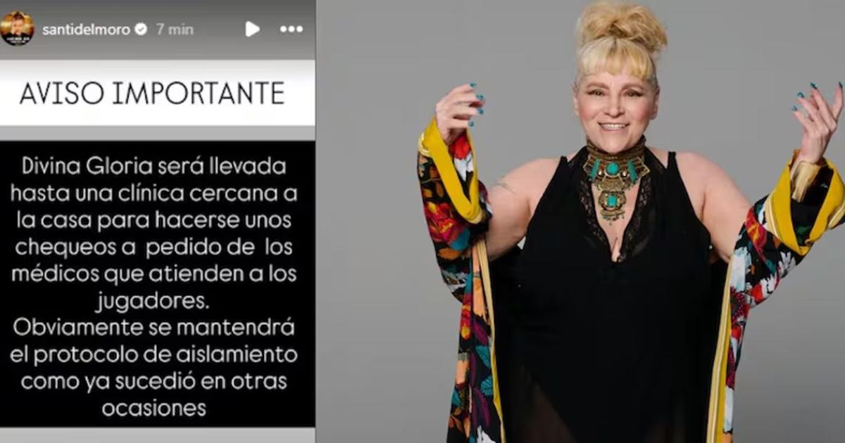 Divina Gloria abandonoacute la casa de Gran Hermano y fue trasladada a un hospital