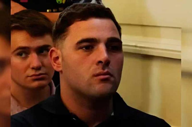 Pertossi durante la lectura de alegatos (Foto- Agencia NA)