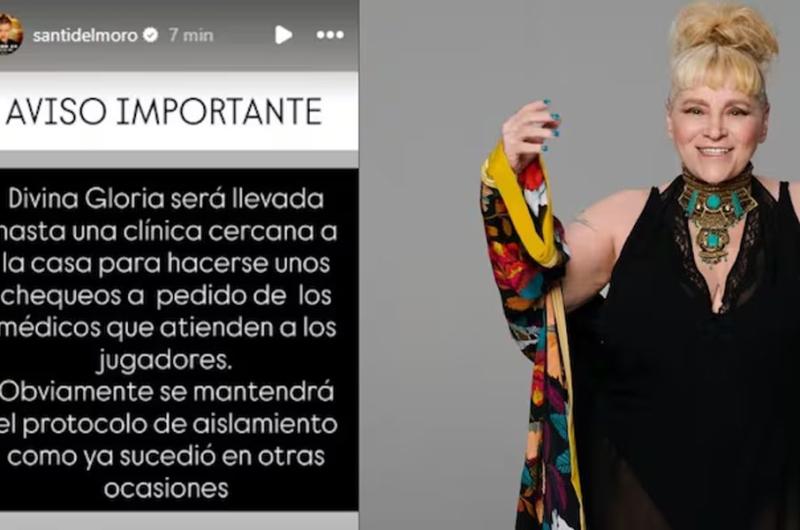 Divina Gloria abandonoacute la casa de Gran Hermano y fue trasladada a un hospital