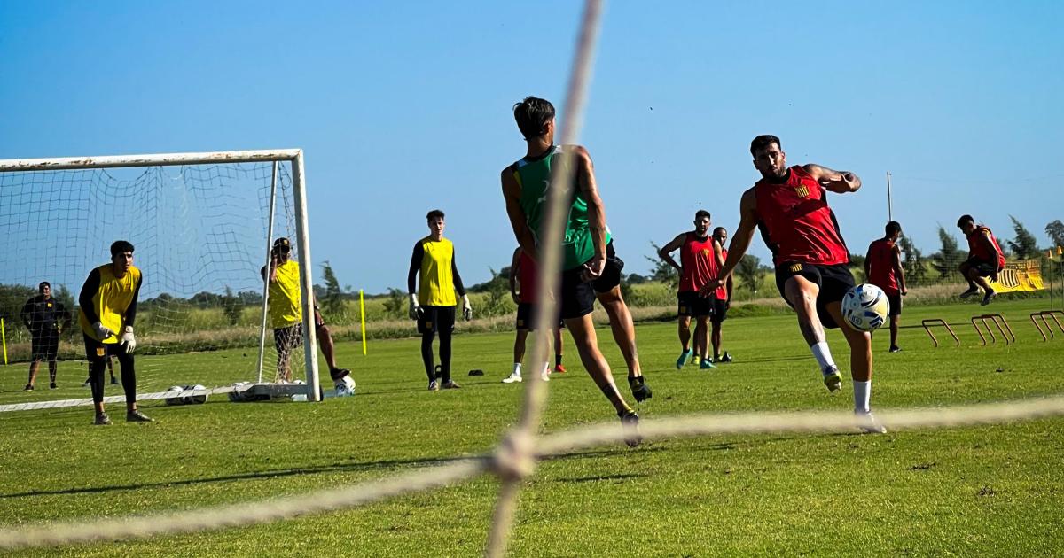 ENTRENAMIENTOS Mitre se volvió a entrenar ayer en el sur de la capital