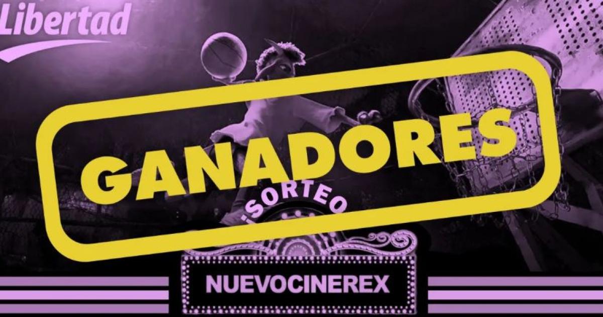 Estos son los ganadores de las entradas para Cine Rex