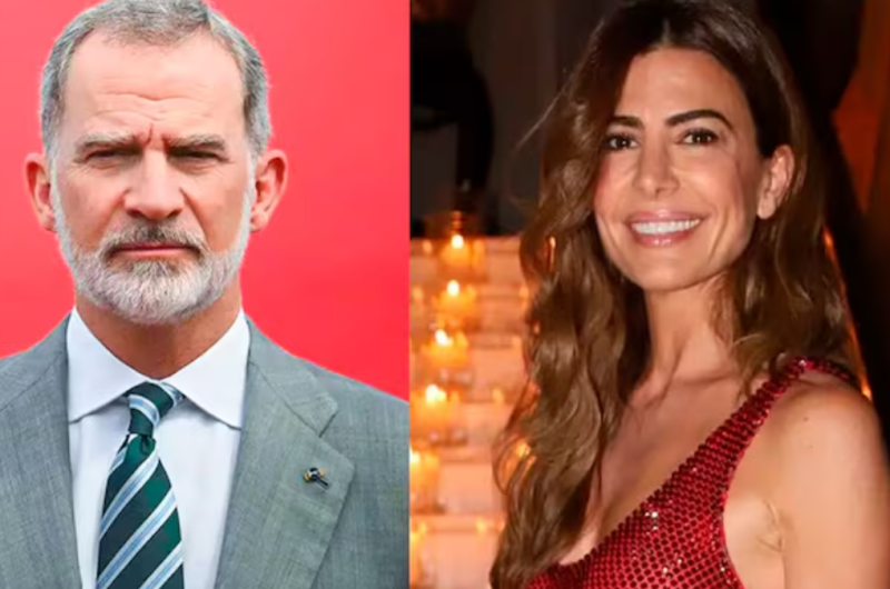 Juliana Awada rompioacute el silencio tras los rumores de un romance con Felipe VI
