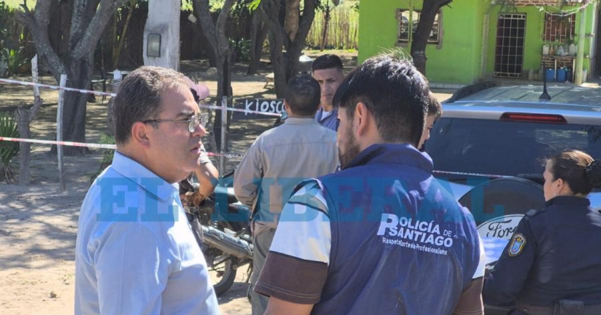 El Liberal en la zona del femicidio de Amanda Chazarreta en la localidad de El Aibe