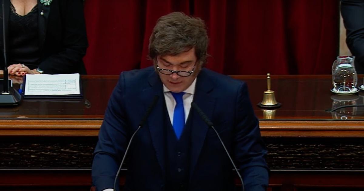 Javier Milei en las Aperturas de Sesiones- Hagamos la Argentina grande nuevamente