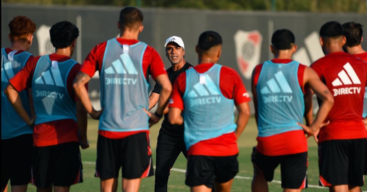 Sin el Muntildeeco Gallardo River afronta hoy una parada difiacutecil en Mendoza