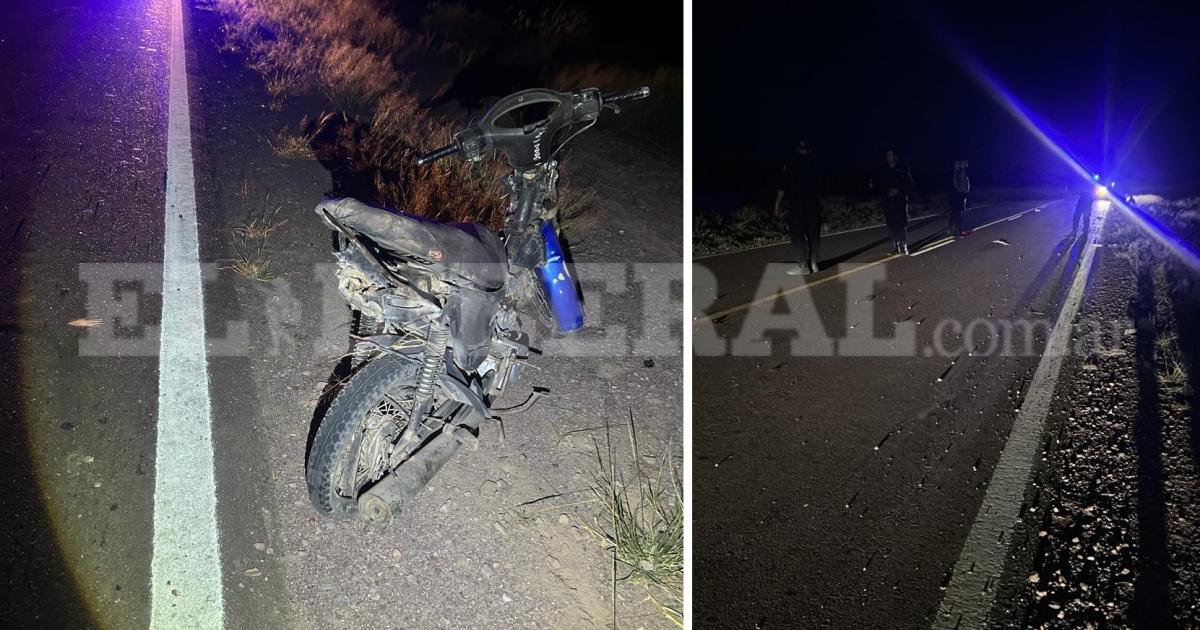Tragedia en la Ruta 21- una joven murioacute y un motociclista resultoacute herido tras ser embestidos por una camioneta que huyoacute