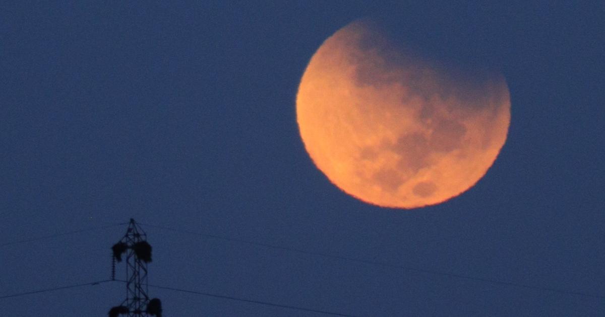 Luna de Sangre en Santiago del Estero Foto- Daniel Pérez