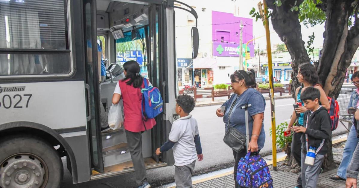 El boleto estudiantil seguir� gratuito para el nivel primario