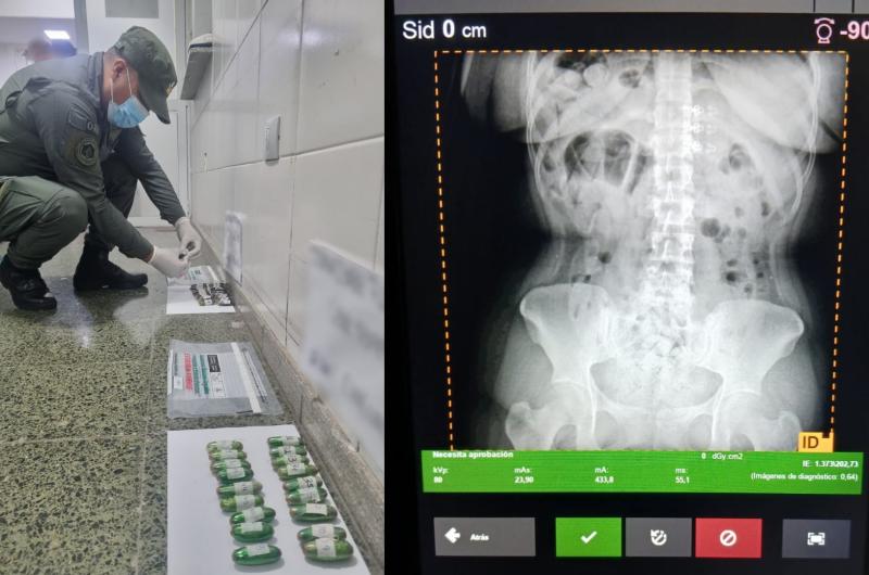Detienen a tres bolivianas que actuaban como mulas y habiacutean ingerido maacutes de dos kilos de cocaiacutena