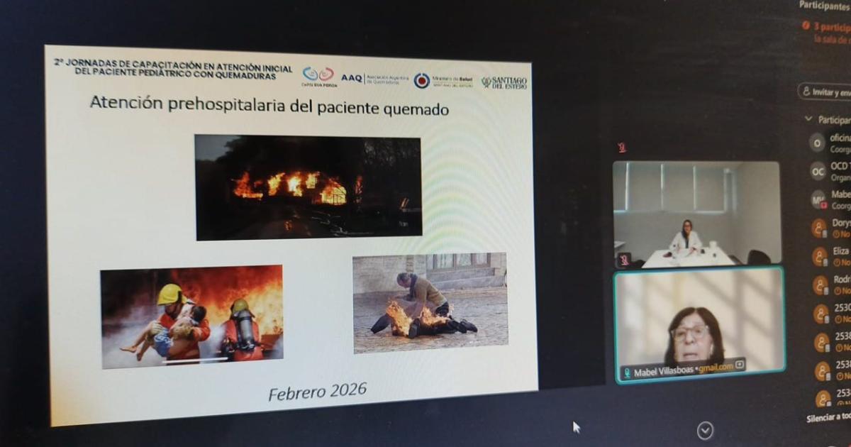 Abordan la Atencioacuten inicial del paciente con quemaduras