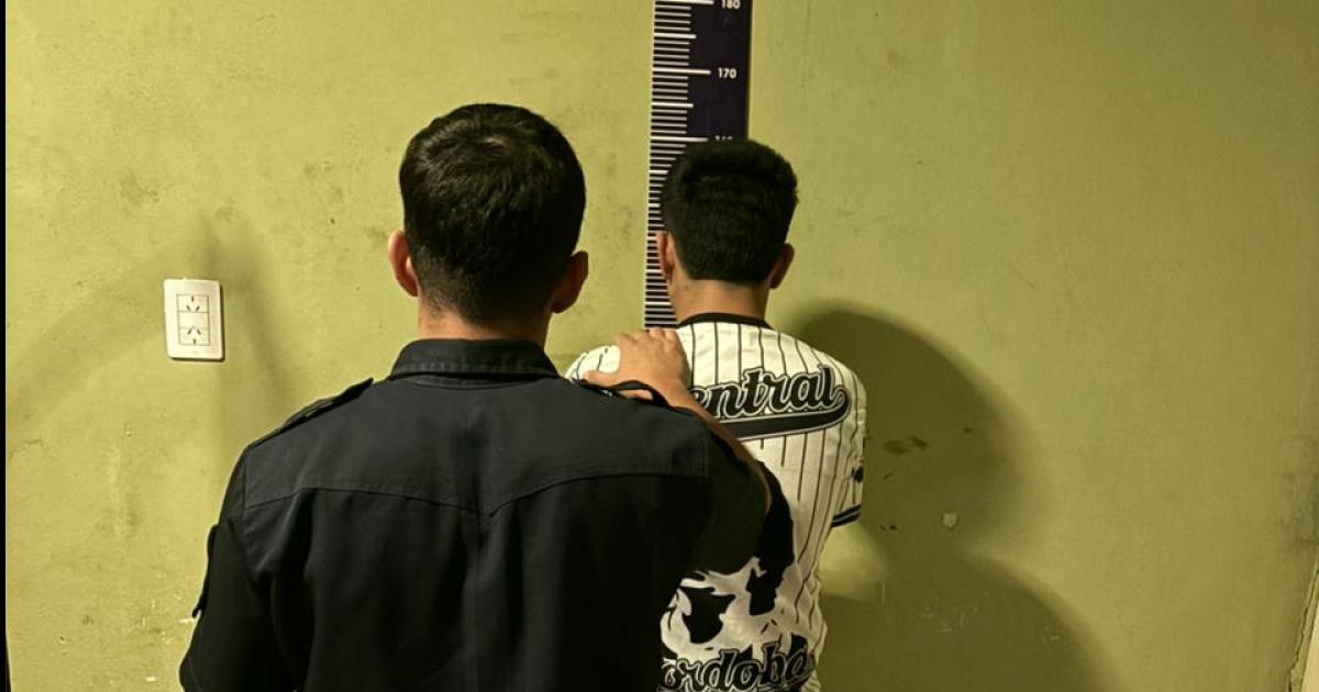 El adolescente quedó en calidad de aprehendido