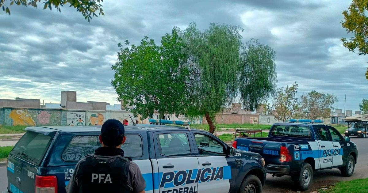 Los efectivos concretaron un amplio procedimiento (Foto- PFA)