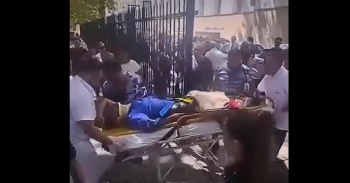 VIDEO Un preso acusado de abuso sexual se arrojoacute desde un cuarto piso en los tribunales de La Plata