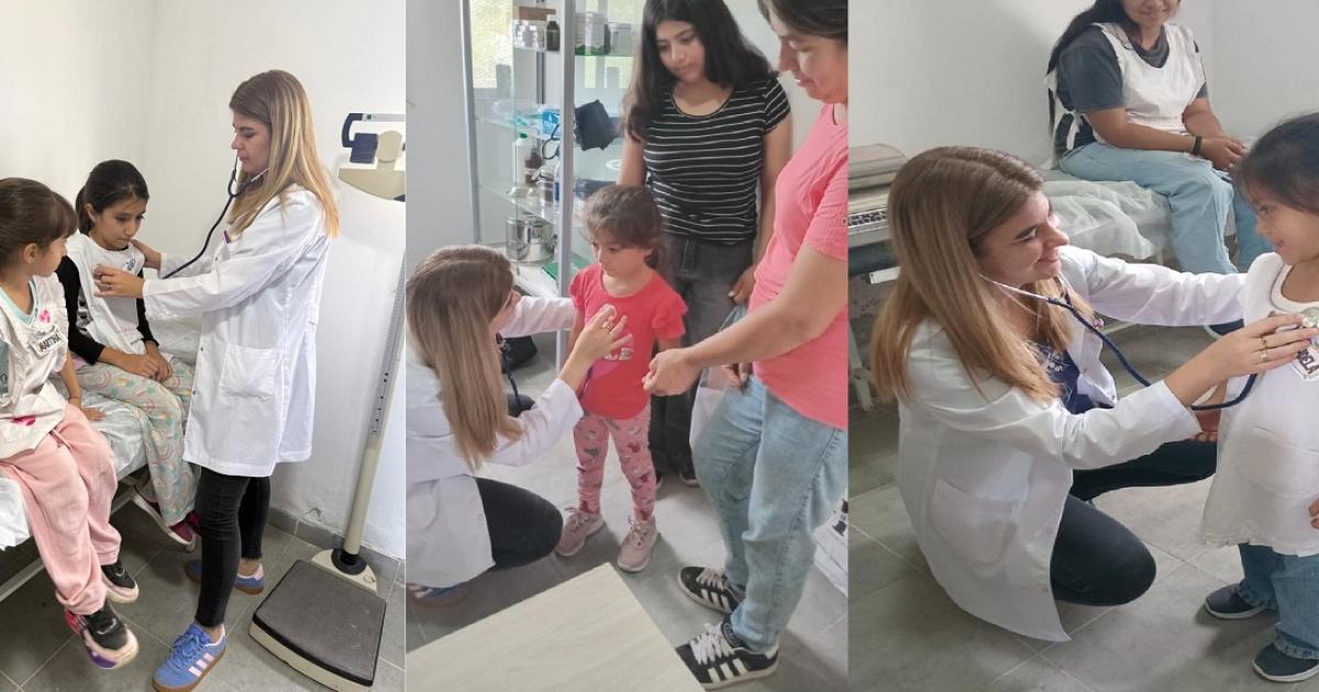 Operativo Sanitario en la Posta Sanitaria de Paso de Oscares