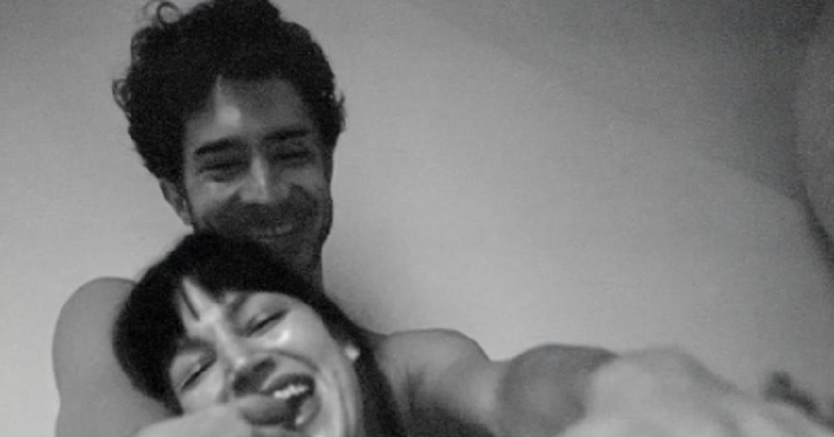 El tierno posteo de Uacutersula Corberoacute y el Chino Dariacuten- Antes de ser tres