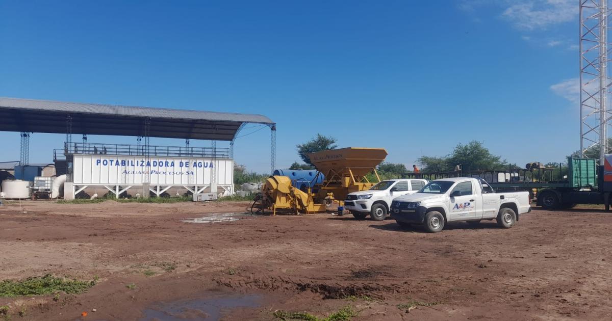 Monte Quemado- inician reforma integral de la planta potabilizadora