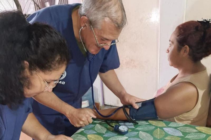 Realizaron un importante operativo sanitario en territorio del Hospital Friacuteas