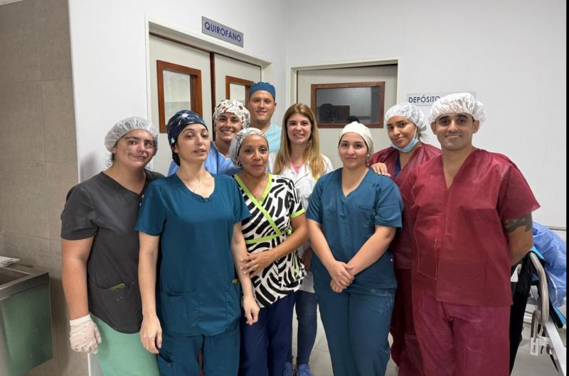 Destacan una intensa jornada quiruacutergica en el Hospital de Sumampa