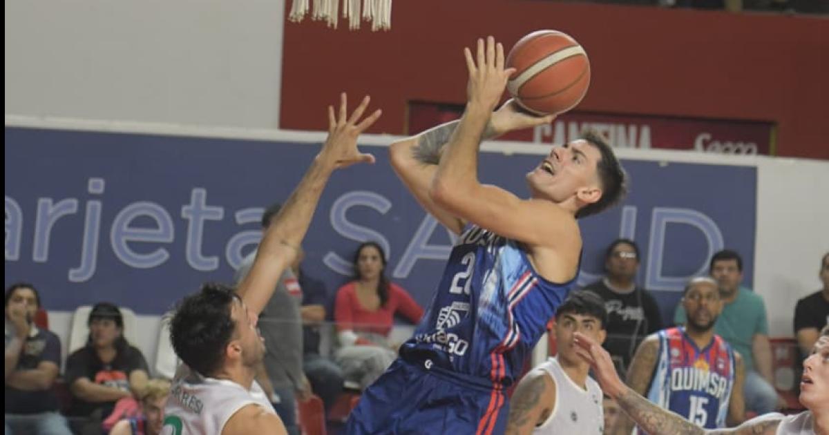 Quimsa vapuleoacute al liacuteder y sumoacute su 7deg victoria consecutiva